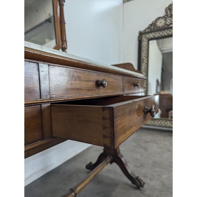 Louis Philippe Dressing Table in Mahogany For Sale - Image 11 of 12