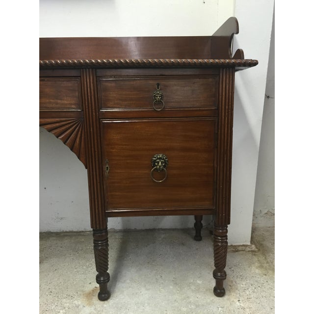 Irish Mahogany Sideboard Chairish
