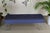 Waterfall Lucite & Blue Chenille Bench For Sale - Image 10 of 10