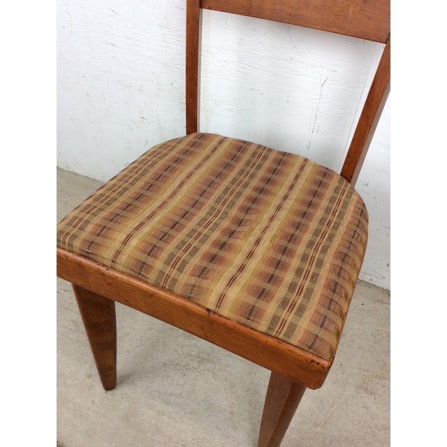 Mid Century Modern Side Chair With Cane Accent by Heywood Wakefield For Sale In Philadelphia - Image 6 of 14