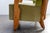 Brown Oak Lounge Chairs by Guillerme et Chambron Votre Maison, France, 1960s, Set of 2 For Sale - Image 8 of 9