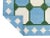 Casa Cosima Handmade Cotton Area Rug Vegetable Dyed Sky Blue and Green Vista Rug-8'x10' For Sale - Image 4 of 11