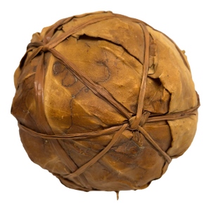 1990s Decorative Unique Handmade African Banana Leak Soccer / Football