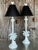 Vintage Regency Monkey Candlestick Lamps - A Pair For Sale - Image 4 of 12
