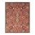 10x14 Lush Rustic Coral Traditional Geometric Hand Knotted Wool Carpet Rug For Sale