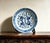 Art Deco Chinese Ceramic Plate,Blue and White Porcelain Plate Hand Painted Dragon Pattern For Sale - Image 3 of 11