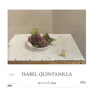 Isabel Quintanilla the Grapes Official Exhibition Poster For Sale
