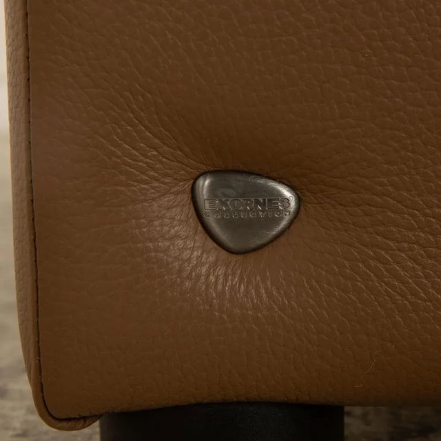 Olso Leather Two Seater Sofa in Brown Taupe from Stressless For Sale - Image 5 of 10