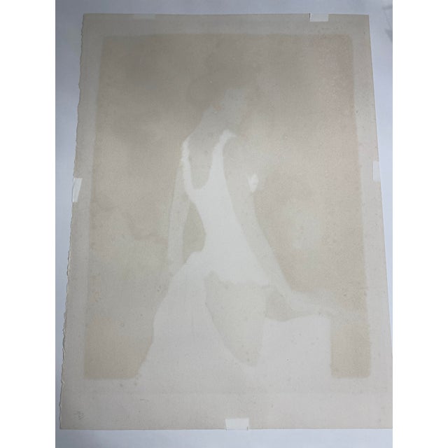 1960s 1960s Bernard Charoy Signed & Numbered Lithograph For Sale - Image 5 of 5