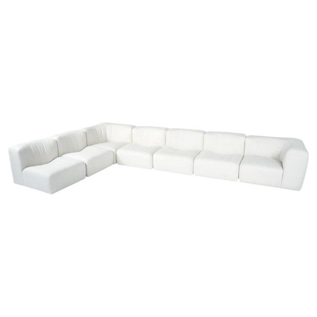 Mid-Century Modular Sofa Model 9000 by Tito Agnoli for Arflex, Italy, 1970s, Set of 7 For Sale - Image 10 of 10
