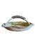 Japanese 19th Century Japanese Oribe Tetsuki Kashiki Candy Dish For Sale - Image 3 of 5