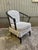 Pair of Vintage Black Painted Barrel Back Tub Chairs For Sale - Image 13 of 18