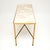 Vintage French Brass and Marble Coffee Table, 1960 For Sale - Image 4 of 11