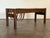 1970s French Brutalist Solid Oak Coffee Table With Magazine Holder For Sale - Image 4 of 13