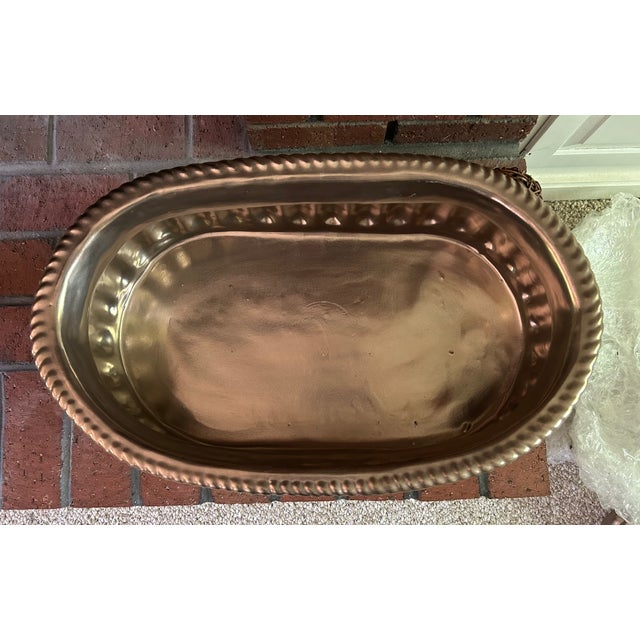 Late 19th Century Large Antique French Silver-Finished Repoussé Jardiniere – 23" – Pumpkins & Gourds Motif For Sale - Image 5 of 6