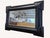 Wood Large Antique Mirror in Ebonized Wood with Guilloché Frame, Italy, 1890s For Sale - Image 7 of 18