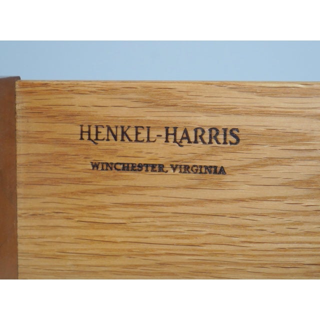 Henkel Harris Cherry Rafferty High Chest For Sale - Image 14 of 15