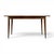 1960s Broyhill Saga Vintage Mid Century Modern Petite Dining Table C. 1960s For Sale - Image 5 of 11