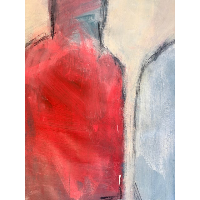 Sarah Trundle Sarah Trundle, Contemporary Abstract Large Scale Still Life Painting, "Make It a Double" For Sale - Image 4 of 5