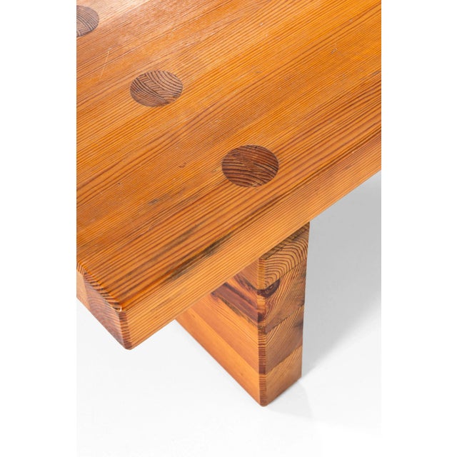 Karl Andersson & Söner Swedish Pine Bench by Roland Wilhelmsson for Karl Andersson & Söner For Sale - Image 4 of 7