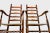 1920s Americana High Country Style Ladder-Back Chairs - Set of 2 For Sale In Dallas - Image 6 of 10