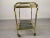 Vintage Gold Brass Bar Cart, 1960s For Sale - Image 14 of 17