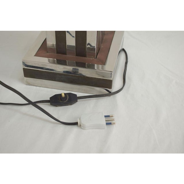 Metal Vintage Table Lamp, Italy, 1970 For Sale - Image 7 of 12