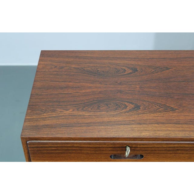Brown Chest of Drawers or Sideboard by Kai Winding, 1960s For Sale - Image 8 of 15