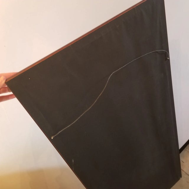 Textile 1960s Dimensional Burmese Kalaga Embroidery Panel, Framed For Sale - Image 7 of 7