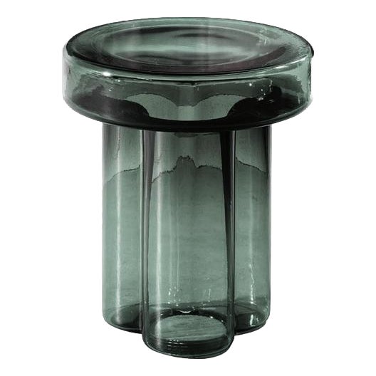 Yiannis Ghikas Murano Glass Side Table For Sale