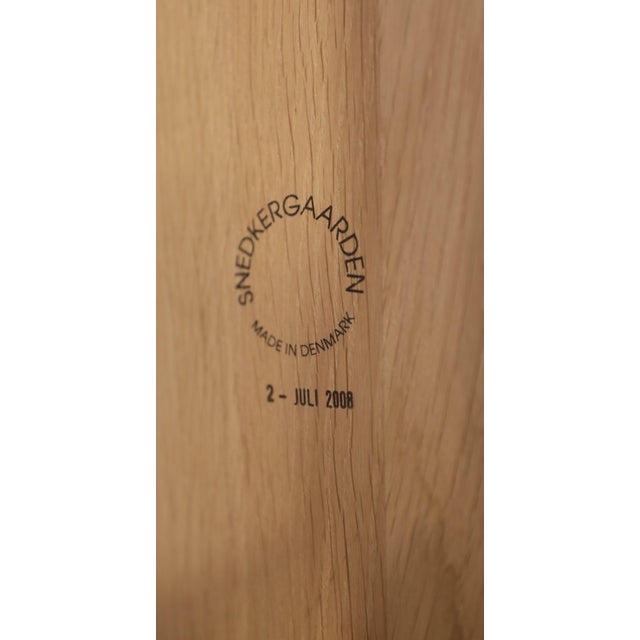 A stylish and very beautiful dining table designed by Børge Mogensen and manufactured by Snedkargaarden, which was...