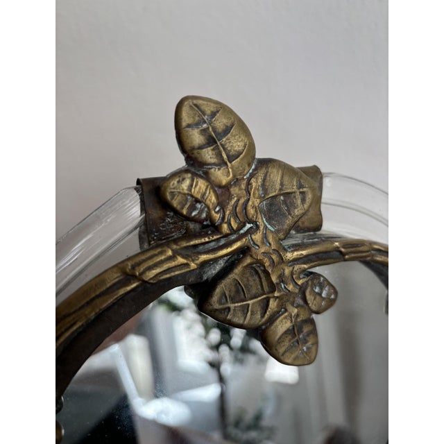 Metal Murano Glass Table Mirror, 1949 For Sale - Image 7 of 11