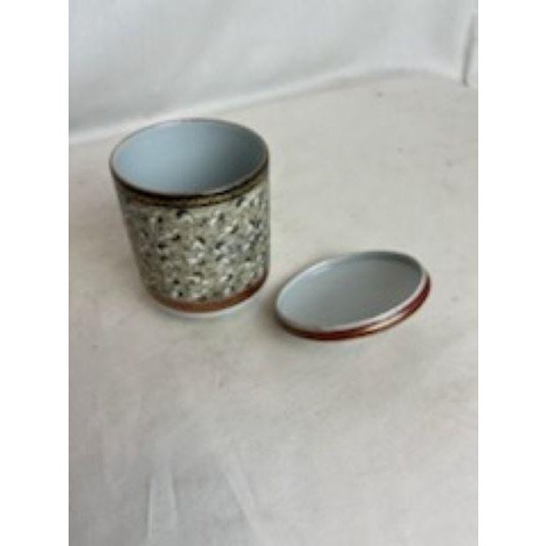 1940s Lidded Jar With Herons For Sale - Image 9 of 9