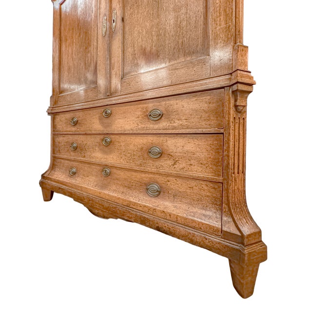 Wood 18th Century Dutch Armoire For Sale - Image 7 of 18