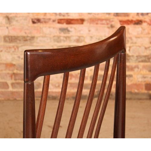 Mid-Century Danish Mahogany Dining Chairs by H. W. Klein for Bramin, 1960s, Set of 6 For Sale - Image 10 of 13