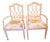 William Switzer Chippendale Style Loop Back Side Chairs/a Pair For Sale
