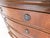 Mid 20th Century Vintage Mahogany Georgian III Style Bow Front Chest 28.5w For Sale - Image 5 of 14