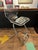 Black Lucite and Black Patent Leather Designer Luigi Bardini Bar Stools -a Pair For Sale - Image 8 of 15