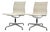 Pair Eames Aluminum Group Swivel Chairs for Herman Miller, Vitra Italy For Sale