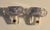 1960s Rose Imbedded Lucite Knobs a Pair For Sale - Image 4 of 7