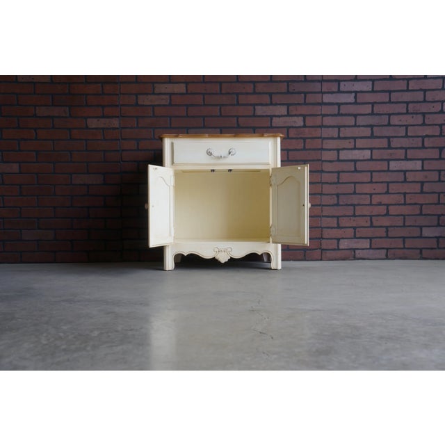 Wood Ethan Allen Country French Nightstands For Sale - Image 7 of 7