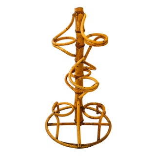 Walking Stick Stand in Bamboo, 1950 For Sale