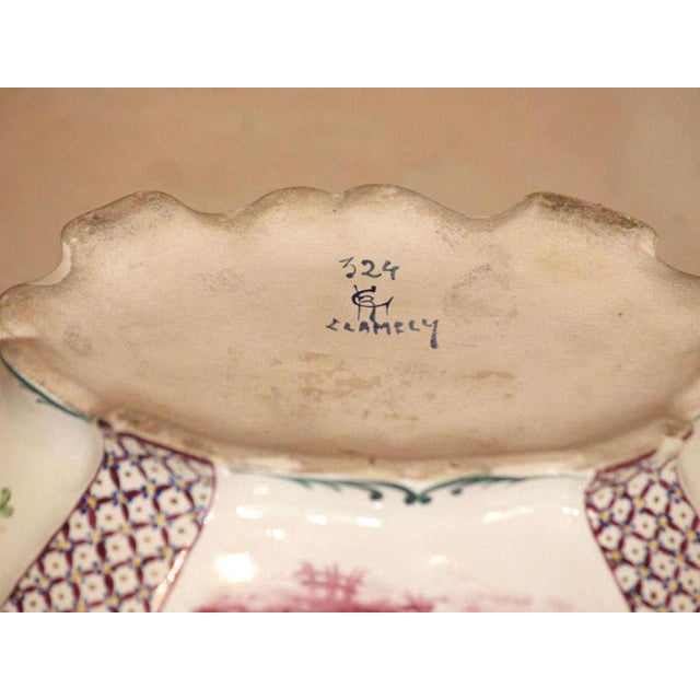 Ceramic 18th Century Porcelain Tureen With Clamercy Markings For Sale - Image 7 of 9