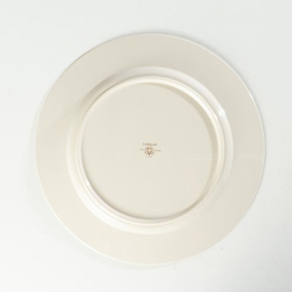 Gorham Gorham Cobalt Blue and Gold Rim Plates For Sale - Image 4 of 8