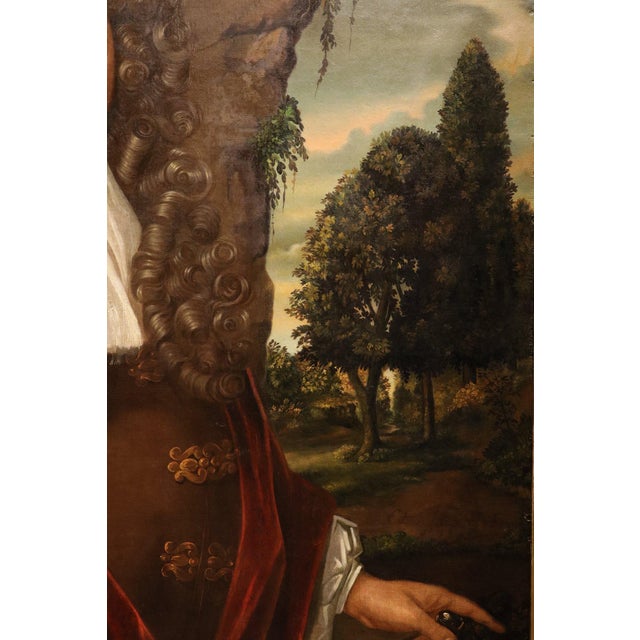 Jonathan Richardson, Portrait of Hans Sloane, 1740, Oil on Canvas, Framed For Sale - Image 13 of 16