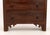 Late 20th Century Arts and Crafts Style Oak Chest of Drawers For Sale - Image 5 of 9