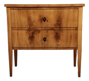 Small Antique Biedermeier Chest of Drawers in Cherrywood, 1810