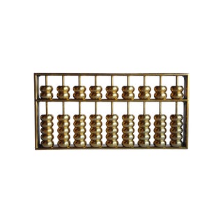 Vintage Brass Abacus For Sale