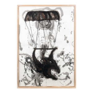 Robert Dandarov "Dark Angel" Mixed Media, 1989