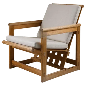 Scandinavian Lounge Chair in Pine Model Trybo attributed to Edvin Helseth, 1960s